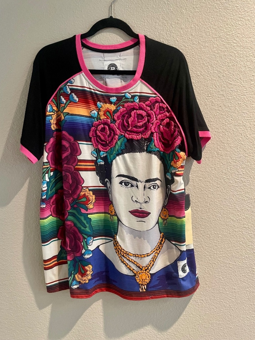 Frida Kahlo Tee by Double D Ranch, NWT, Size XL